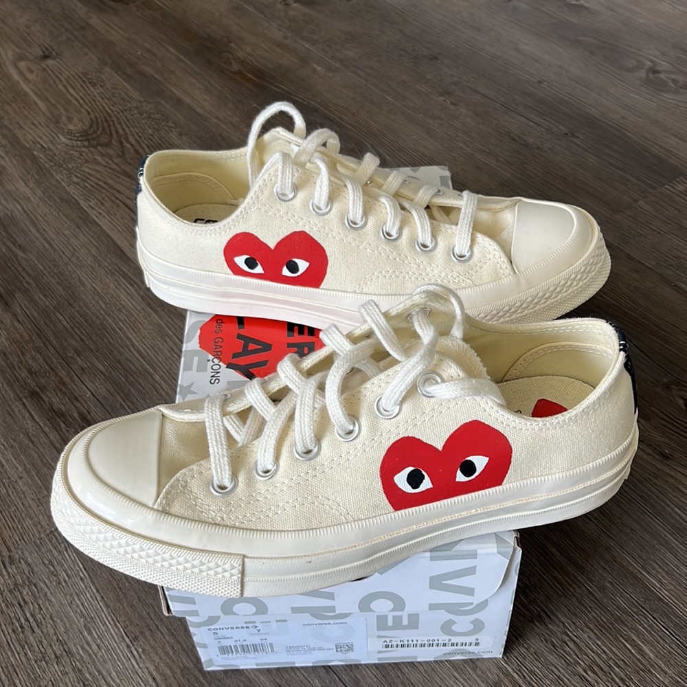 Converse x Comme des Garçons PLAY sneakers